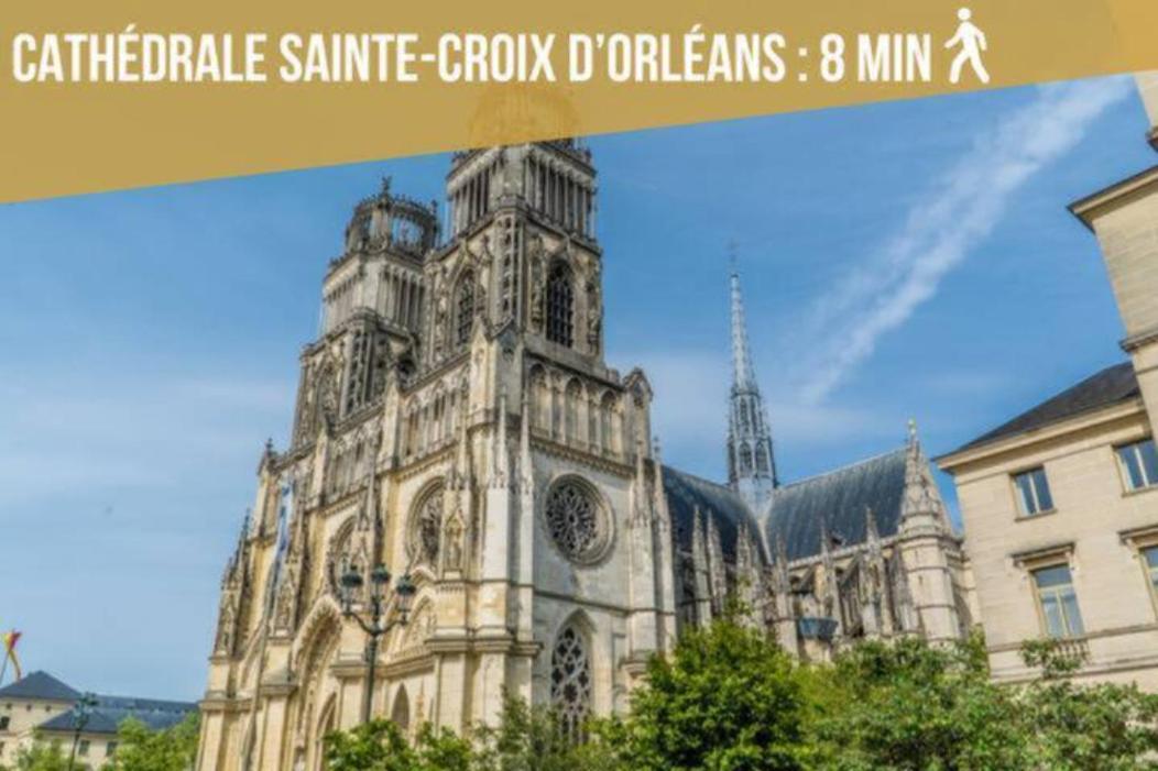 Apartmán T2 Le Chatelet Orléans Exteriér fotografie