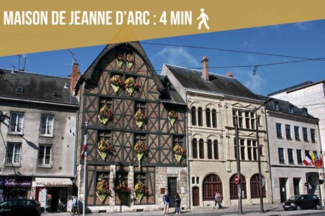 Apartmán T2 Le Chatelet Orléans Exteriér fotografie